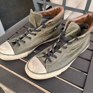 John Varvatos X Converse High Top Zipper